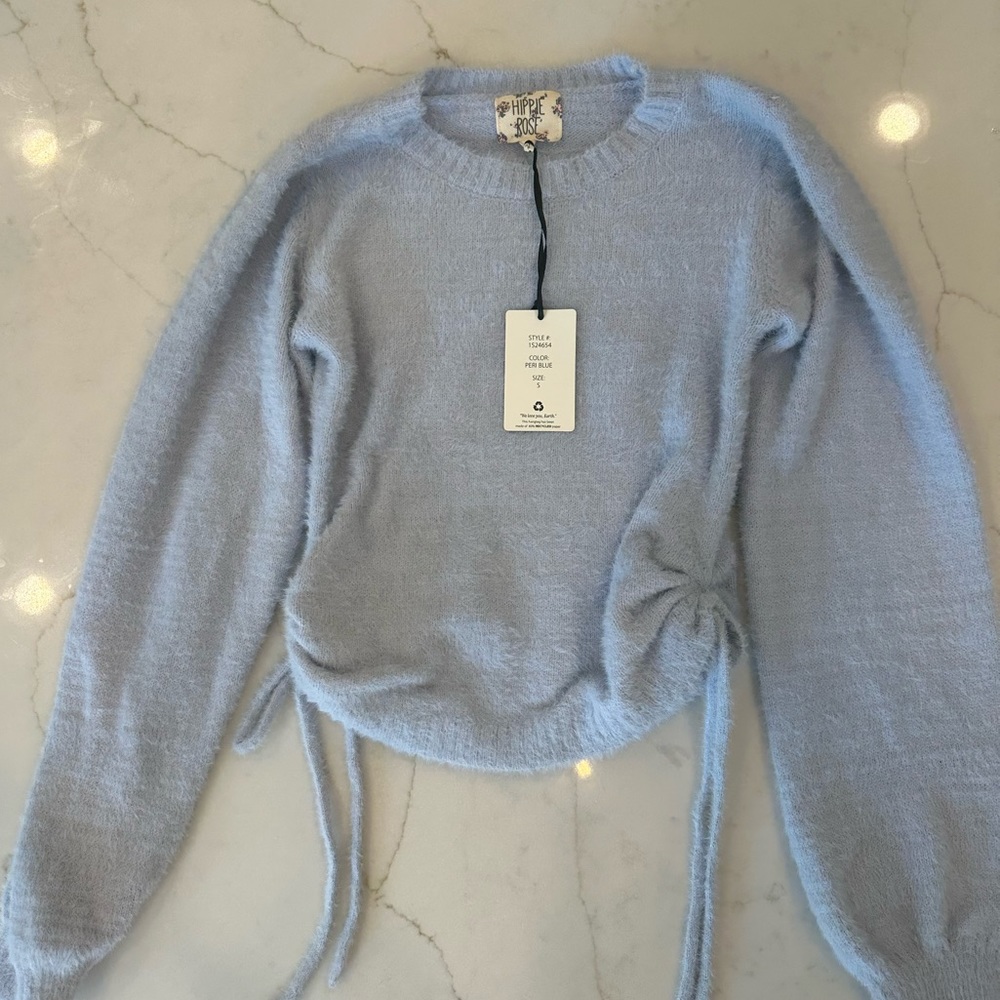 Blue sweater